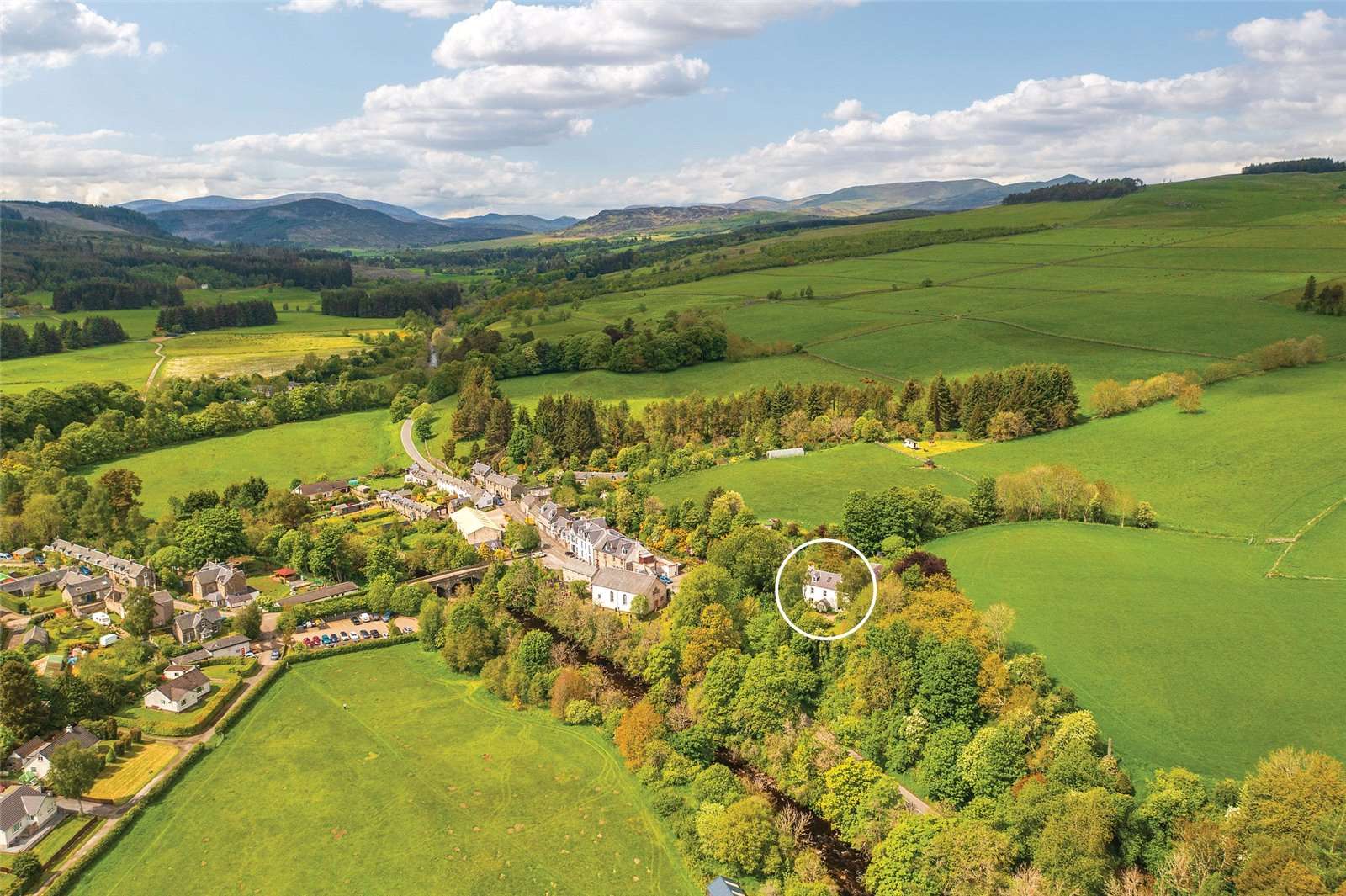 Kirkmichael House, a highland manse in Perthshire